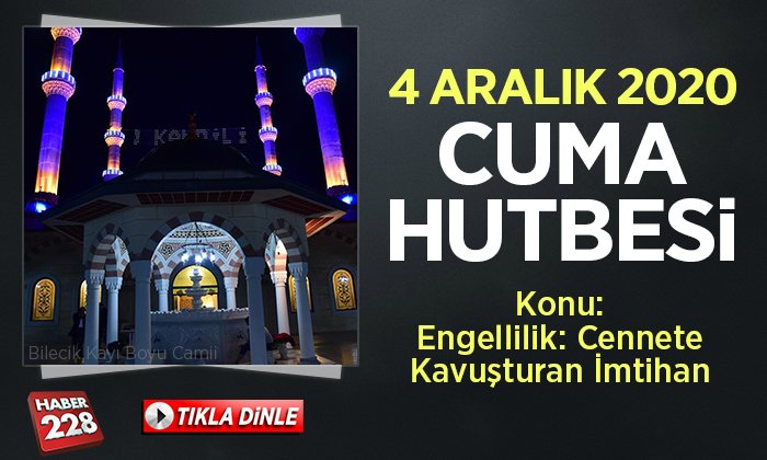 4-ARALIK-CUMA-HUTBESI