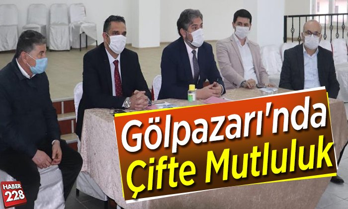 Gölpazarında Çifte Mutluluk