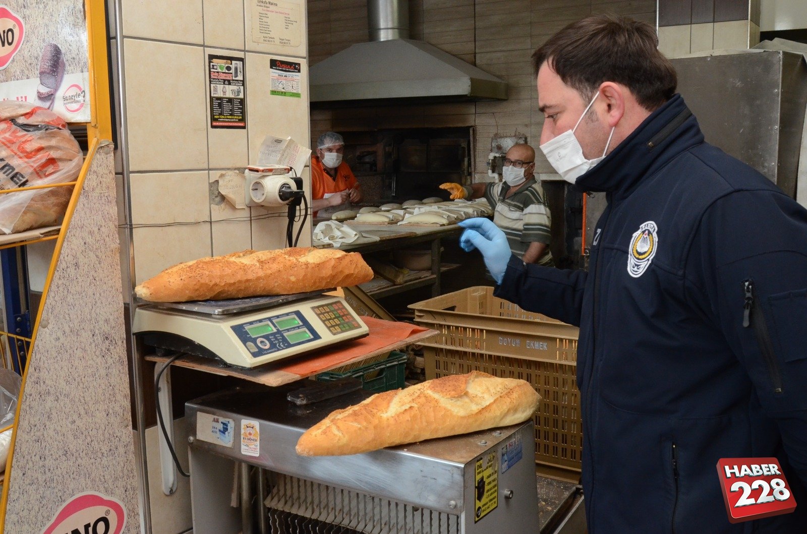 Ekmek gramajları kontrol edildi Bilecik Haber Haber228