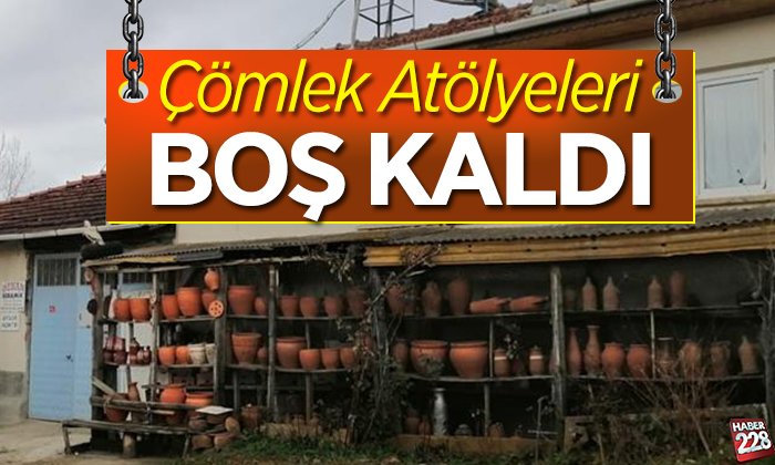 çömlek atolyeleri Boş Kaldı