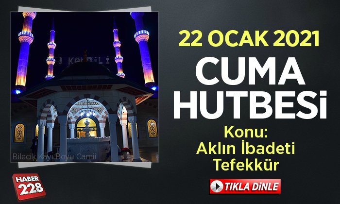 22OCAKCUMAHUTBESİ