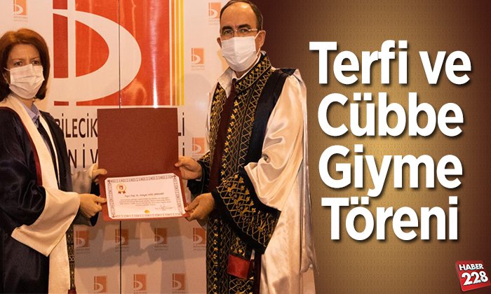 Terfi ve Cübbe Giyme Töreni