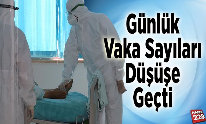 vaka sayıları düşüşe geçti