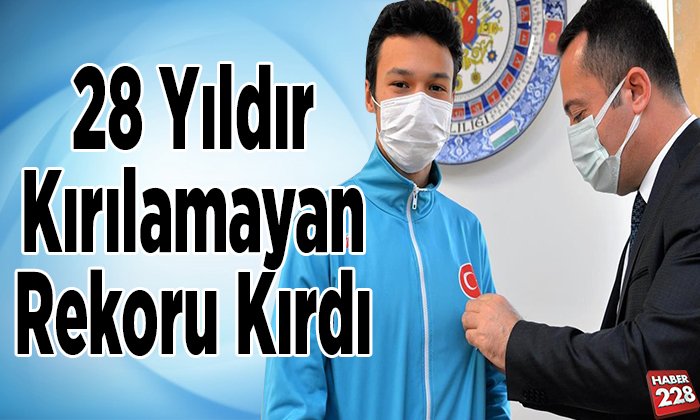 28 yıldır kırılamayan rekoru kırdı