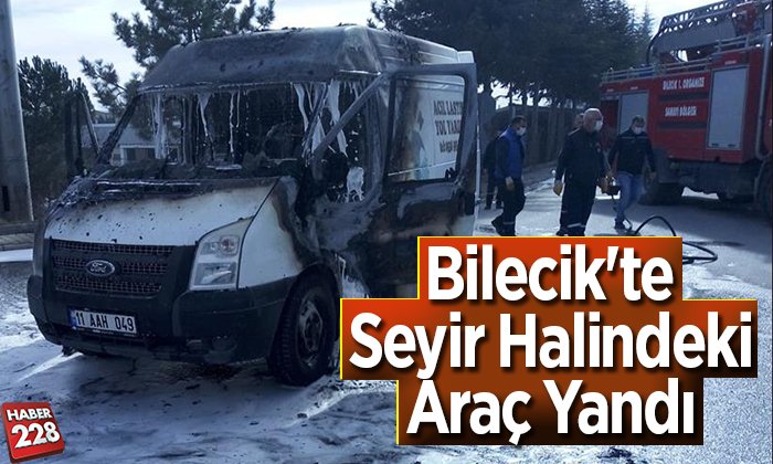 Seyir Halindeki Araç Yandı