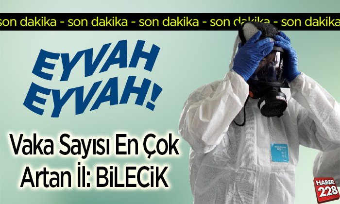 Vaka Sayısı En Çok Artan İl Bilecik