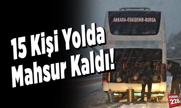 Yolcular Yolda Mahsur Kaldı