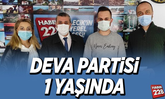 DEVA PARTİSİ 1 YAŞINDA