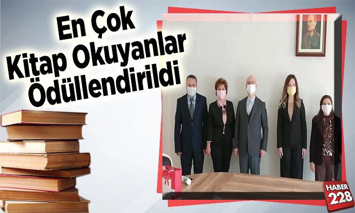 En çok kitap okuyanlar ödüllendirildi