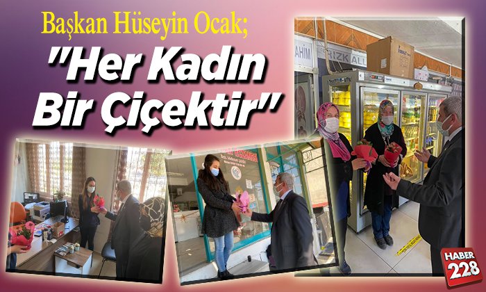 Her Kadın Bir Çiçektir