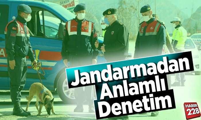 Jandarmadan Anlamlı Denetim