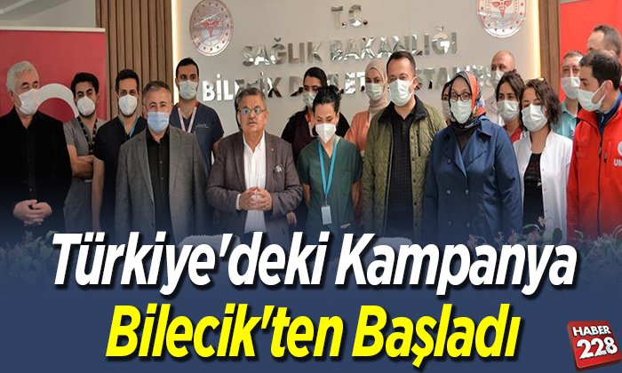 Türkiyedeki Kampanya Bilecikten Başladı