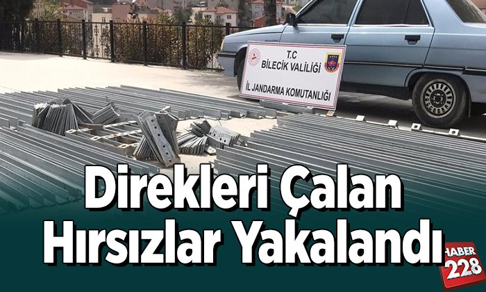 Direkleri Çalan Hırsızlar Yakalandı
