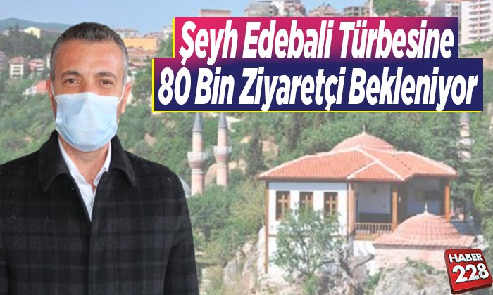 Şeyh Edebali türbesine 80 bin ziyaretçi bekleniyor
