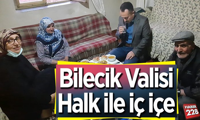 Bilecik Valisi Halk ile İç İçe