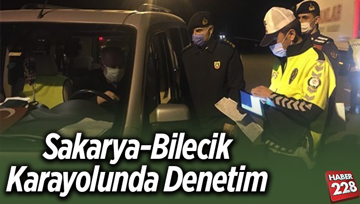 Sakarya Bilecik karayolunda denetim