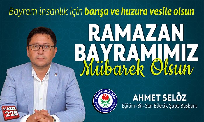 Şube Başkanı Ahmet Selöz