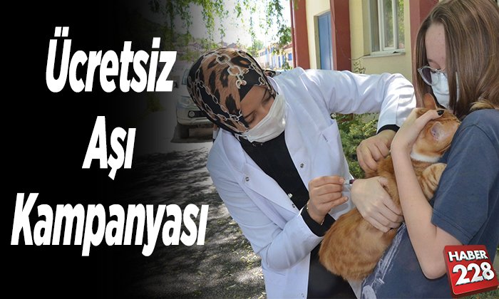 Ücretsiz aşı kampanyası