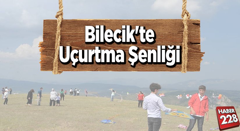 Bilecikte uçurtma şenliği