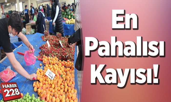En Pahalısı Kayısı