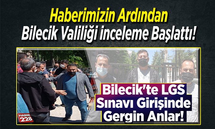 Haberimizin Ardından Bilecik Valiliği İnceleme Başlattı
