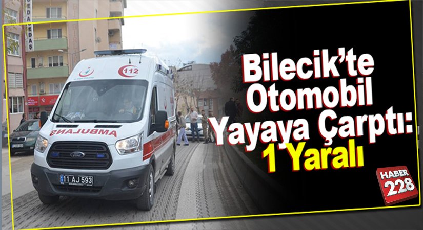 Otomobil Yayaya Çarptı