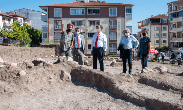 9 bin yıl öncesine ait yaşam alanında çalışma