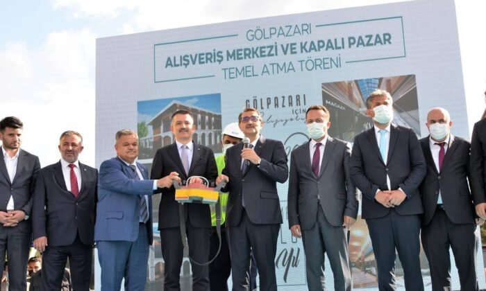 Gölpazarı'nda Alışveriş Merkezi ve Kapalı Pazarın Temeli Atıldı!