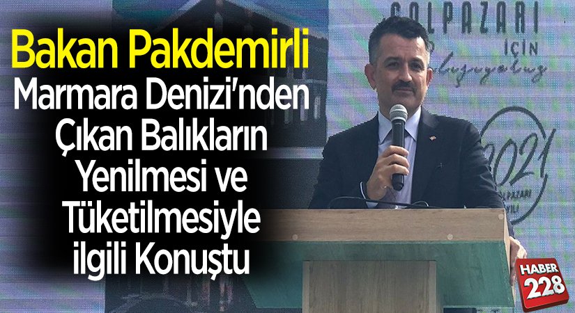 Bakan Pakdemirli