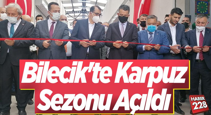 Bilecikte Karpuz Sezonu Açıldı