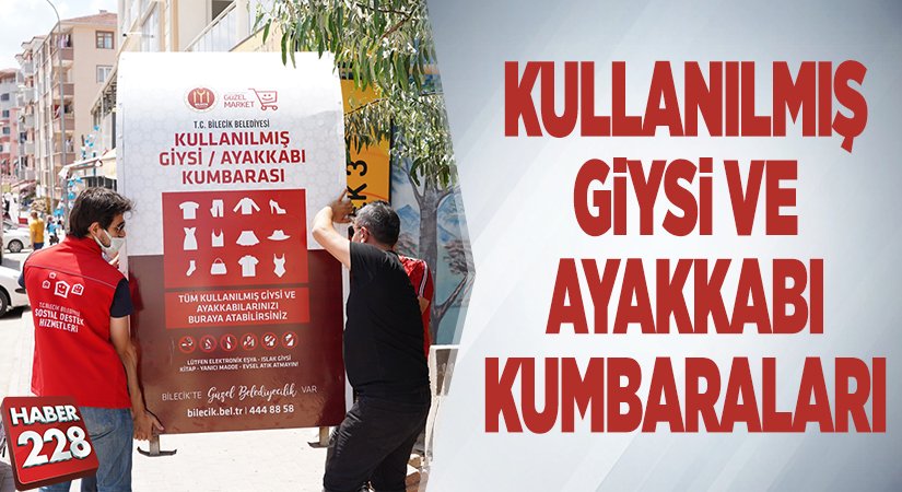 KULLANILMIŞ GİYSİ VE AYAKKABI KUMBARALARI