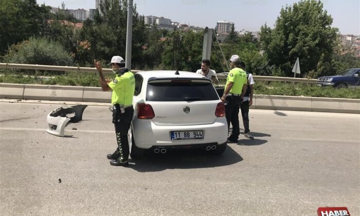 Kamyon ile Otomobil Çarpıştı 2 Yaralı (4)