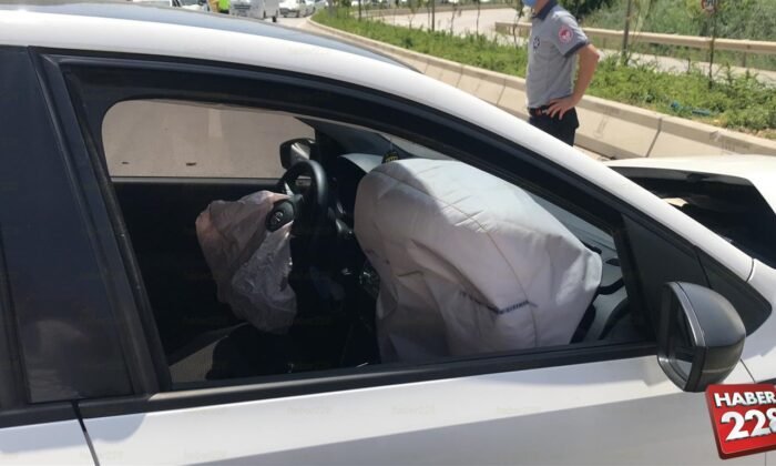 Kamyon ile Otomobil Çarpıştı 2 Yaralı (8)