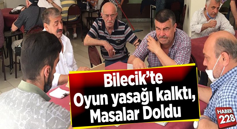 Oyun yasağı kalktı masalar doldu