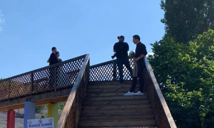 Lila Lavanta Bahçesi, evlenen çiftlerin mekanı oldu