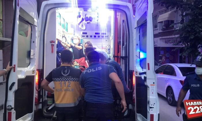 yangında 1 kişi yaralandı (7)