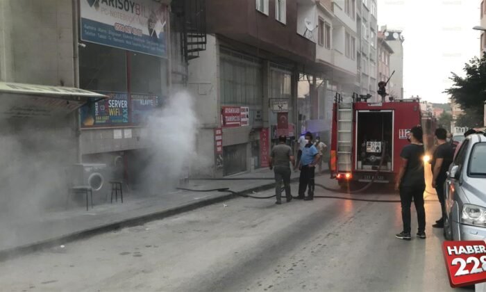 yangında 1 kişi yaralandı (9)