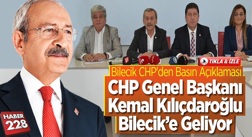 Bilecik CHPden Basın Açıklaması