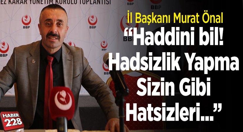 Bilecik il başkanı murat önal