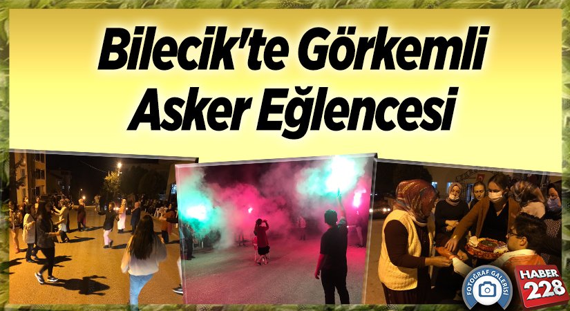 Bilecikte görkemli asker eğlencesi