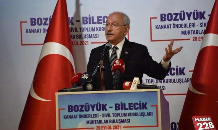 CHP lideri Kılıçdaroğlu, Bilecik'ten Seslendi