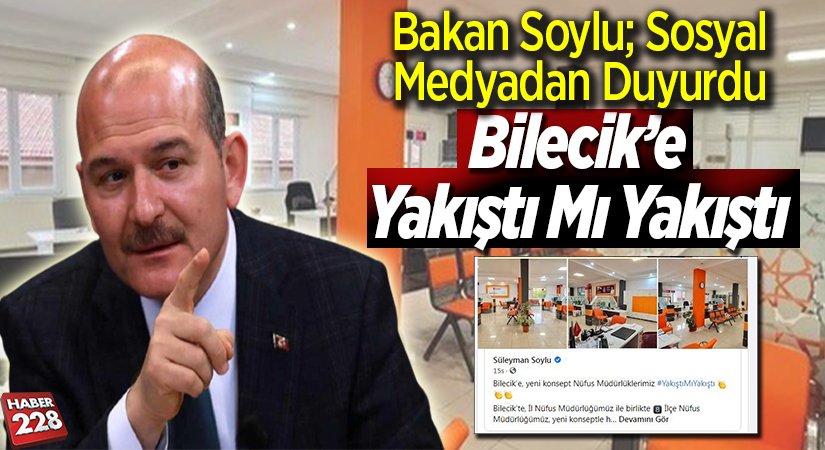 Bakan Soylu Sosyal Medyadan Duyurdu