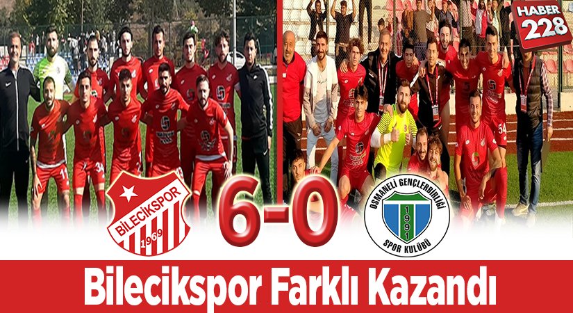 Bilecikspor farklı kazandı