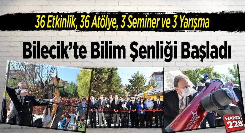 Bilim Şenliği başladı