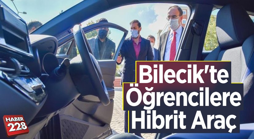 Öğrencilere hibrit araç