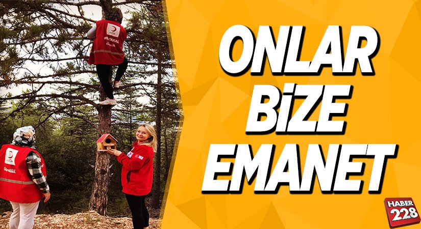 onlar bize emanet