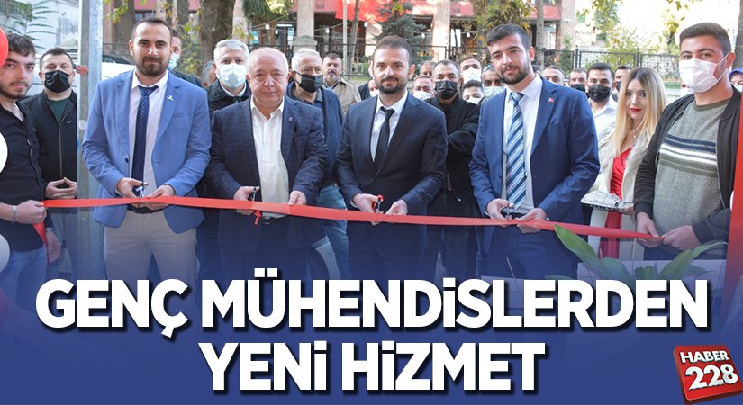 GENÇ MÜHENDİSLERDEN YENİ HİZMET