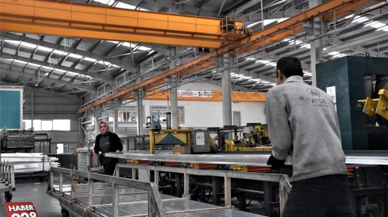 Bilecik'te üretilen binlerce alüminyum ürün Avrupa'ya satılıyor