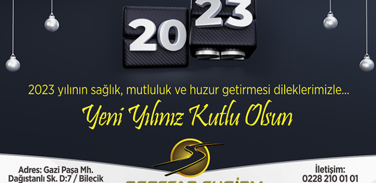 Serttaş Turizm Yeni Yıl Kutlama Mesajı