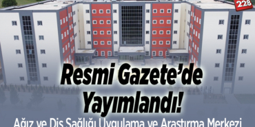 Ağız ve Diş Sağlığı Uygulama ve Araştırma Merkezi
